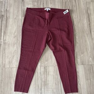 OLD NAVY STEVIE Burgundy Pants